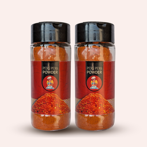 Peri Peri Spice Mix (Multipurpose Seasoning) – By Mom's MunchBox | Pack of 2 (75 gm. each)