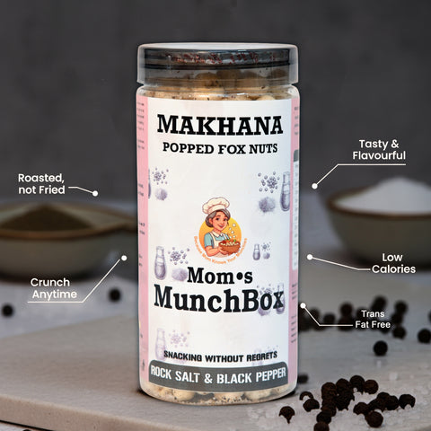 Rock Salt & Black Pepper Flavoured (Relevant for Fasting) - 100 gms.