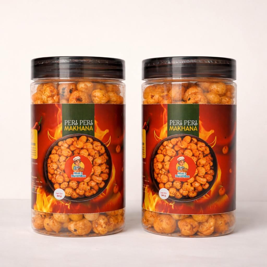 Peri Peri Flavoured -  Roasted Masala Makhana - 90 gm.
