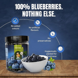 Dried Californian Blueberries - By Mom's MunchBox | 230 gm.