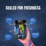 Dried Californian Blueberries - By Mom's MunchBox | 230 gm.
