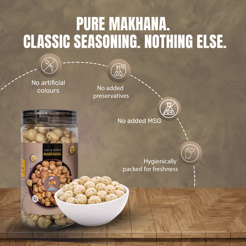 Rock Salt & Black Pepper Flavoured (Relevant for Fasting) - 90 gm.